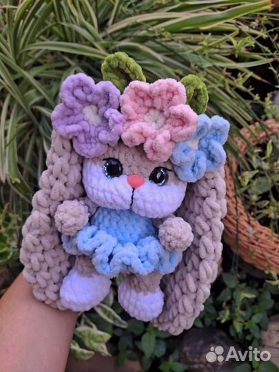 Игрушка зайчик ручной работы