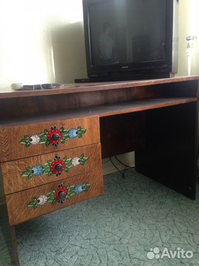 Комплект мебели городецкая роспись детская мебель