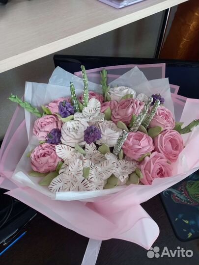 Зефирные букеты на заказ