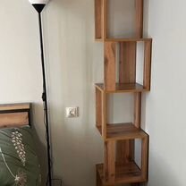 Стеллаж деревянный напольный шкаф для книг