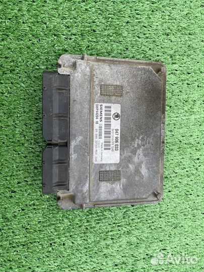 Эбу двигателя skoda fabia 1,4 мт 047 906 033