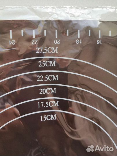 Силиконовый коврик для выпечки 30*40 см