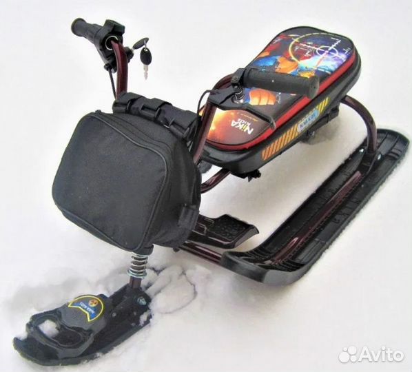 Детский электро снегокат