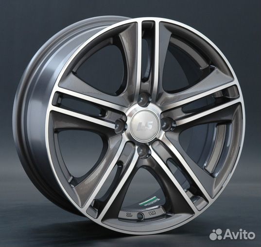 LS wheels LS191 : 6,5x15 5*105 Et:39 Dia:56,6 GMF