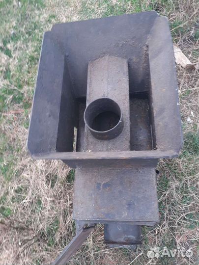 Чугунная печь для бани бу