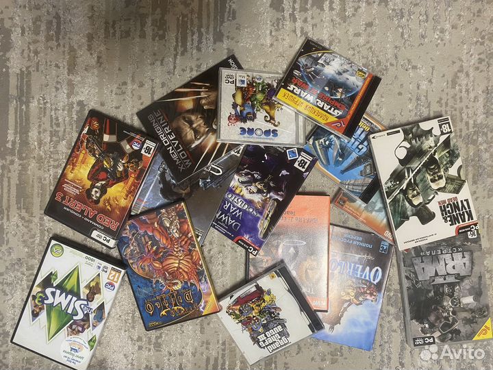 Диски с играми на пк 100+ штук