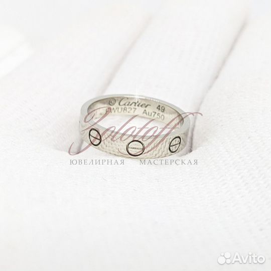Обручальное кольцо Cartier Love