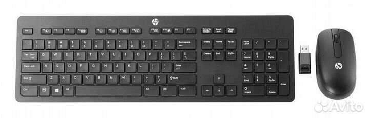 Беспроводной комплект клавиатура + мышь HP