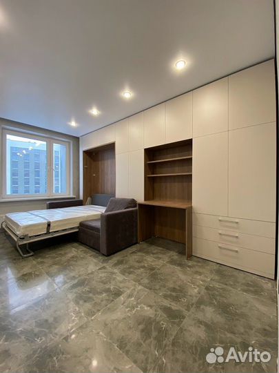 Кровать-трансформер с диваном №65 на заказ