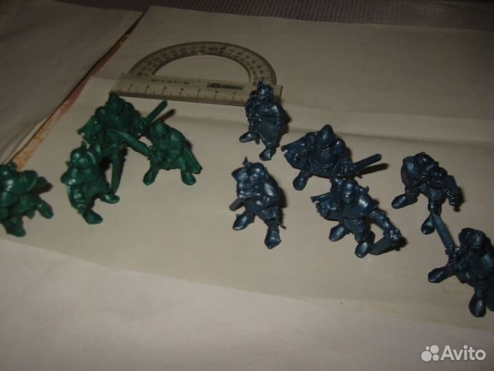 Пластмассовые солдатики Викинги