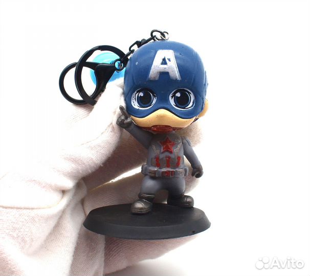 Коллекционная фигурка - брелок Капитан Америка