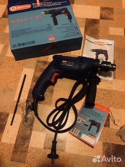 Новая Ударная дрель Диолд