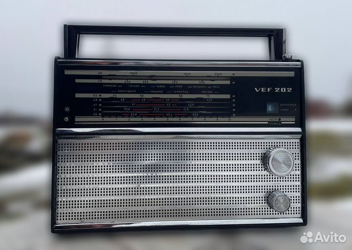 Радиоприемник vef 202 с фм и Блютуз