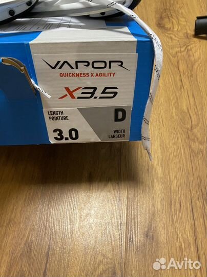 Хоккейные коньки bauer vapor 3.5x, 3d