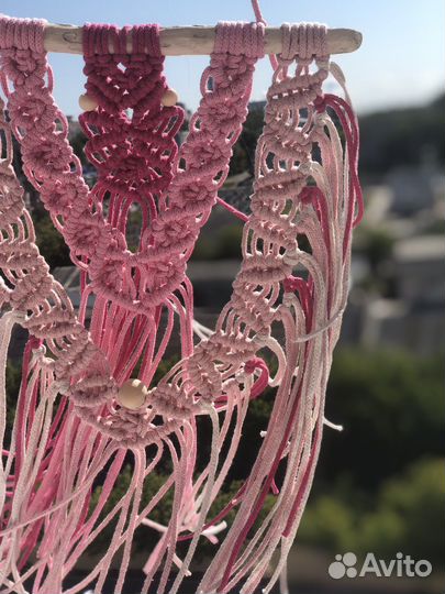 Панно макраме