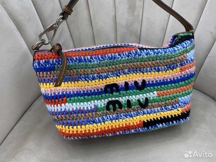 Разноцветная сумка Miu Miu