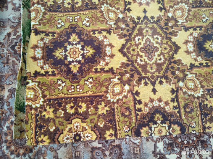 Ковролин коричневый 2х3,5 метра,вид нового