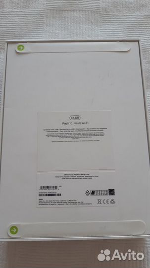 Apple iPad 10 9 64gb 10е. Поколение новый