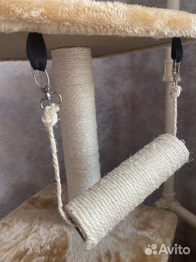 Домик для кошки с когтеточкой