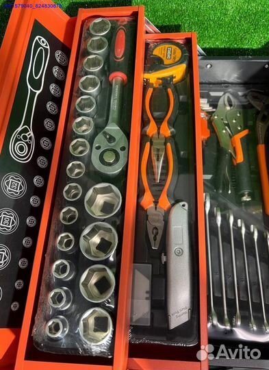 Набор инструментов 85предметов мелл.кейс (Арт.81952)