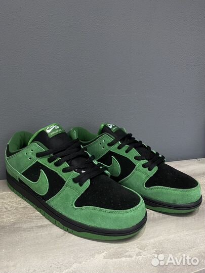 Nike Dunk Low SB Green с мехом (45р)