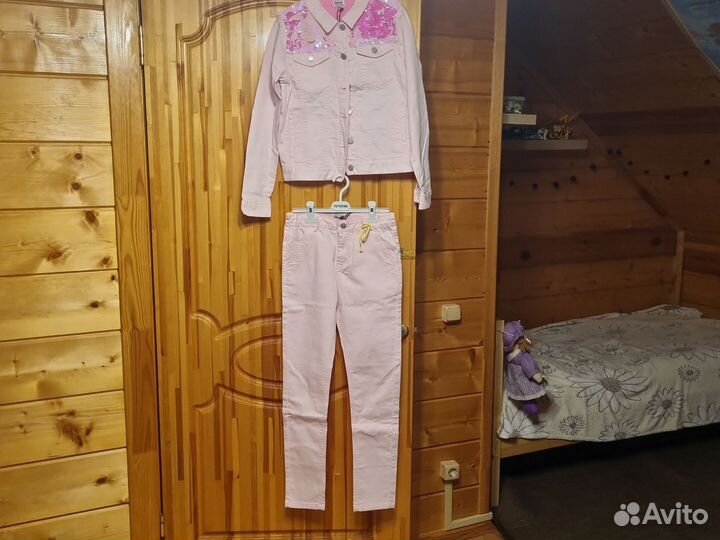 Джинсовка джинсы Futurino новые 158