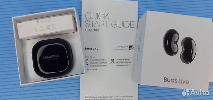 Наушники Samsung Galaxy Buds Live (черный)