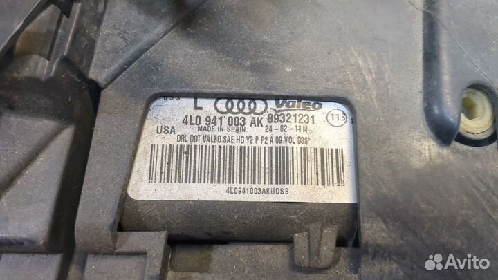 Фара (передняя) Audi Q7, 2011