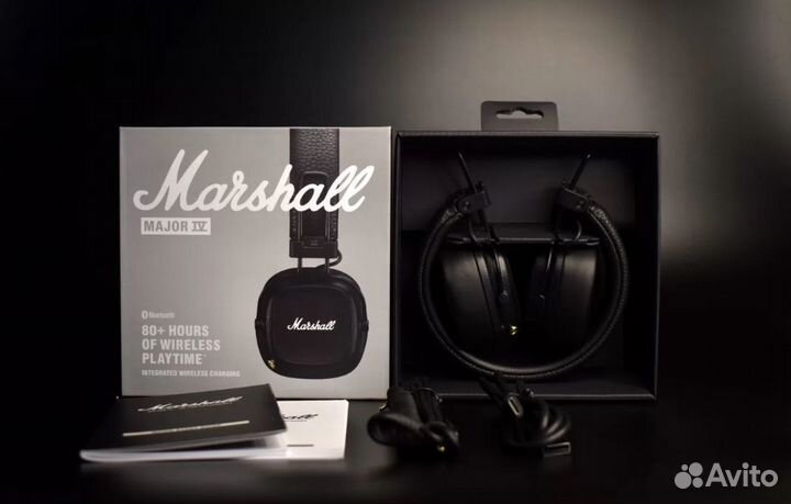 Наушники Marshall Major 4 (Black)
