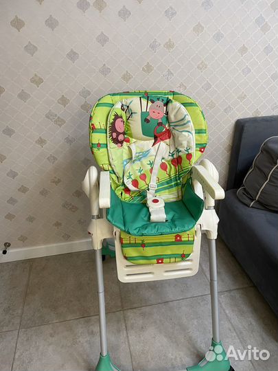 Стульчик для кормления chicco polly