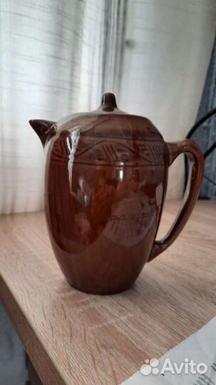 Глиняный кувшин СССР с клеймом кк