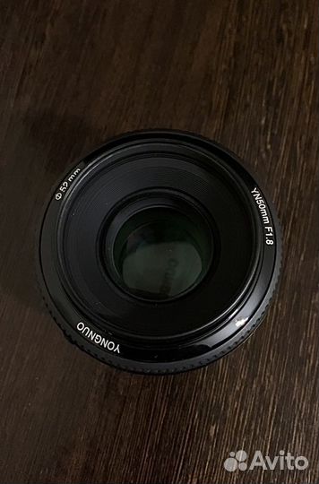 Объектив Yongnuo YN 50mm f/1.8 для Canon.Б/У