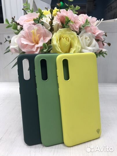 Чехол силиконовый для Samsung A30s/A50