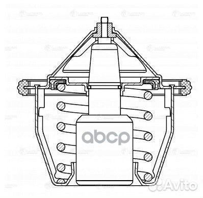 Термостат для а/м Subaru Forester (02) /Forester