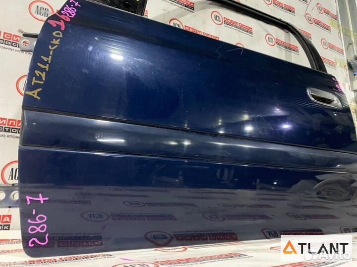 Дверь передний левый toyota carina