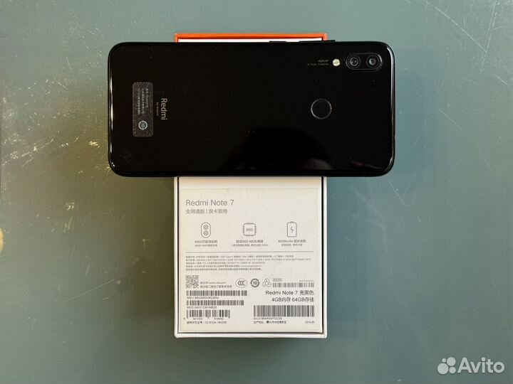 Xiaomi Redmi Note 7, 4/64 ГБ
