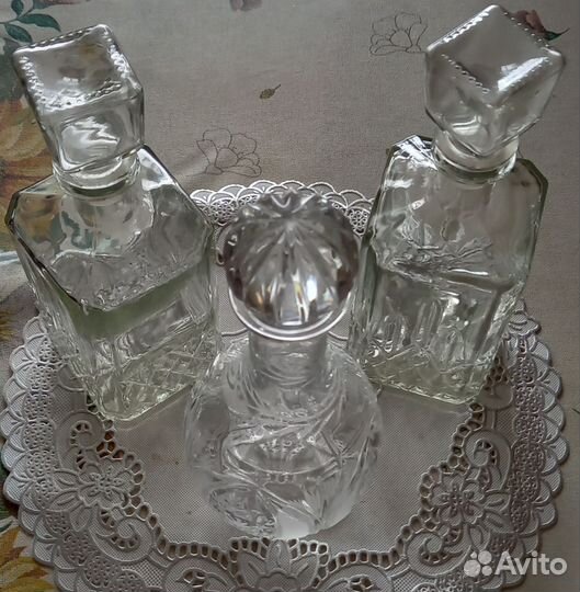 Штофы и графины СССР