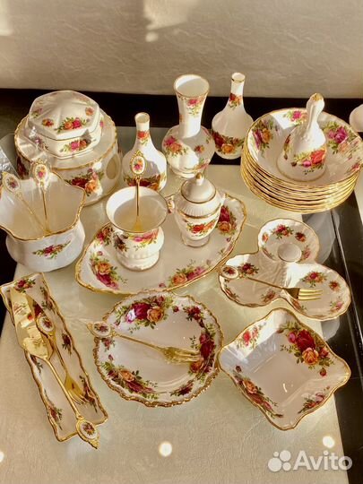 Old Country Roses Royal Albert посуда фарфор