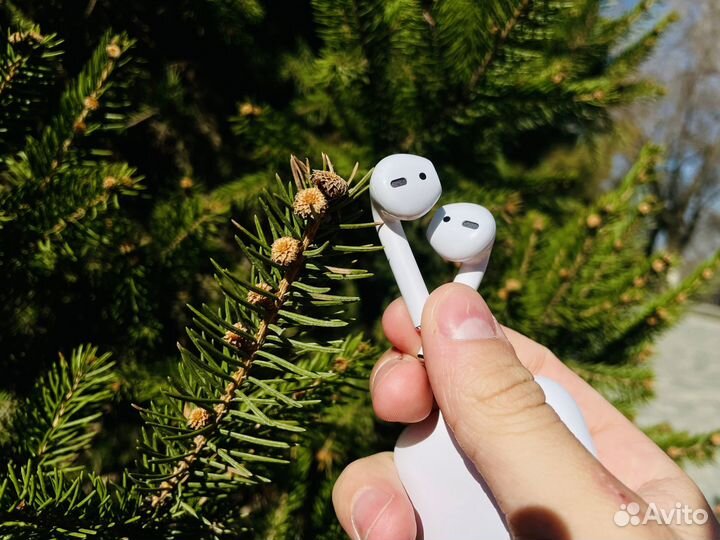 AirPods 2 «оригинал» (доставка и гарантия каждому)