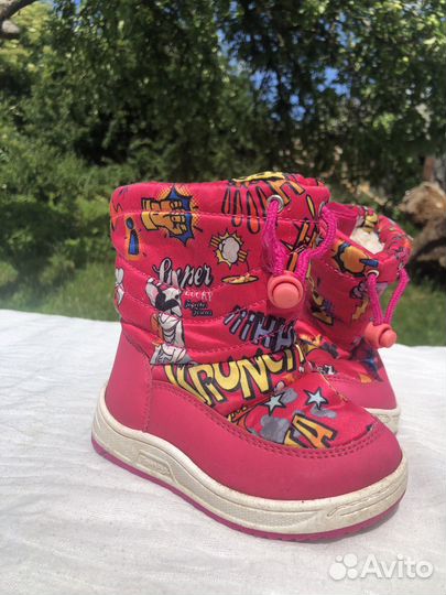 Сапоги зимние детские