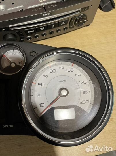 Приборная панель пежо 308