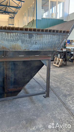 Бункера питания с ленточным питателем