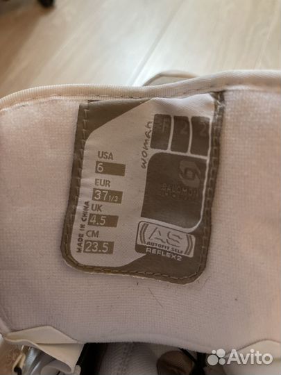 Сноубордические ботинки salomon