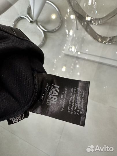 Перчатки митенки Karl Lagerfeld