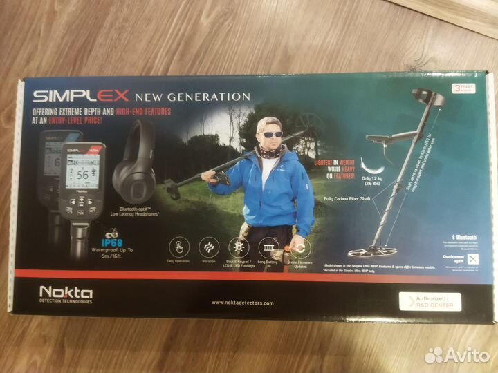 Металлодетектор Nokta Simplex ultra