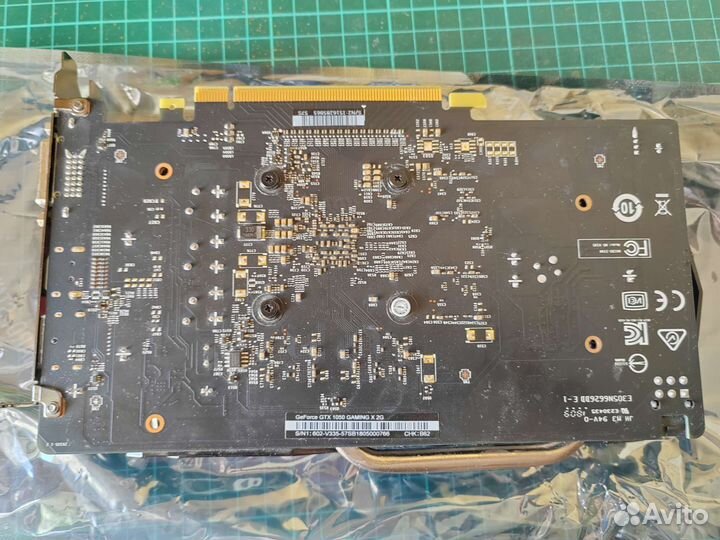 Видеокарта GTX 1050 2GB MSI