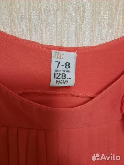 Платье для девочки 128 размер, на 7-8 лет