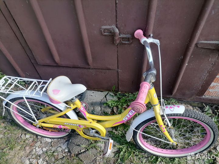 Детский велосипед для девочки, размер колес 20. 20