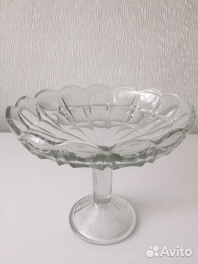 Ваза (конфетница) на ножке СССР