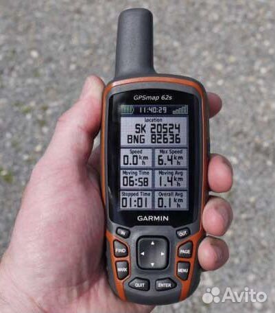 Навигатор Garmin GPSmap 62s